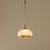 This refined italian pendant lamp designed by pia guidetti crippa for lumi, milan, dating to the turn of the 1960s and...
