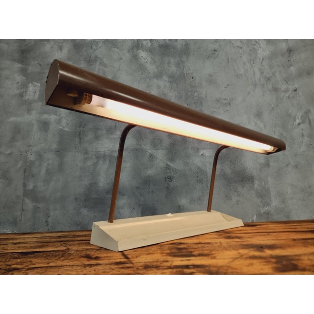 Metal Vintage Desk Lamp, 1960s For Sale - Image 7 of 11