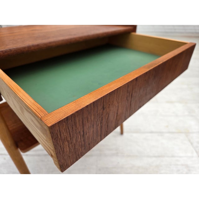 1970s Vintage Swedish Side Table in Teak by Ab Carlstrom, 1970s For Sale - Image 5 of 18