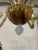 Glass Modern Gold Murano Glass Chandelier with 12 Arms For Sale - Image 7 of 10
