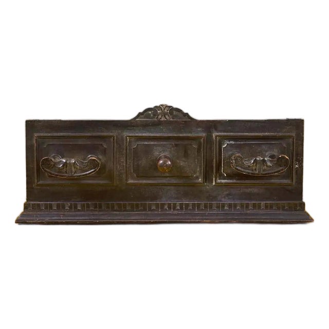 Vintage Wooden Coat Rack For Sale