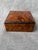 American Small Antique Burl Hinged Box For Sale - Image 3 of 16