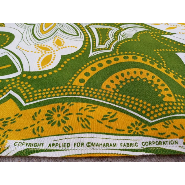 Mid-Century Modern Vintage 1970s Maharam Designer Home Decor Drapery Fabric by the Yard For Sale - Image 3 of 4