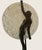1980s 1980s Art Deco Frankart Nude With Consolidated Glass Moon Lamps by Sarsaparilla - a Pair For Sale - Image 5 of 9