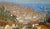 "La Entrade Vieja a Valparaiso" - Chilean Coastal Cityscape in Oil on Canvas by Jorge Chaves For Sale - Image 4 of 12