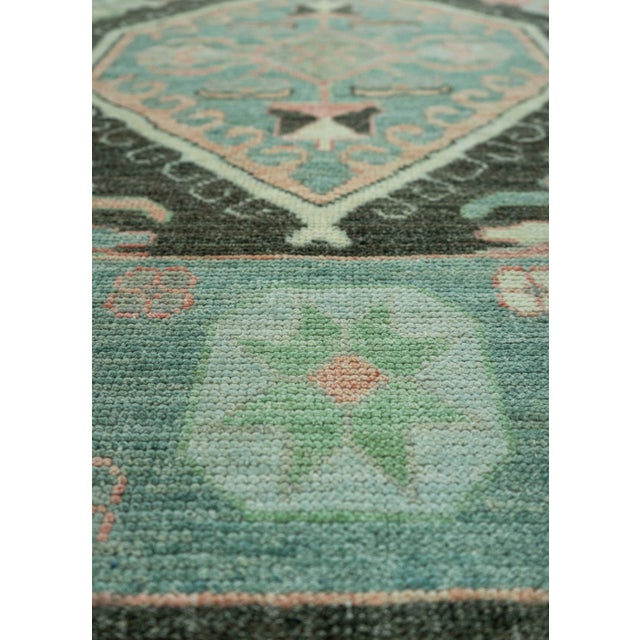 Turkish Oushak Rug 9'1" x 12'5" #20023 For Sale - Image 4 of 8