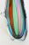 Glass Vintage Signed Murano Striped Glass Pitcher or Object in Turquoise, Green, Pink, Red, Clear, Italy For Sale - Image 7 of 10