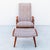 1960s Scandinavian Mid Century Solid Teak "Mingo" Lounge Chair With Ottoman For Sale - Image 15 of 16