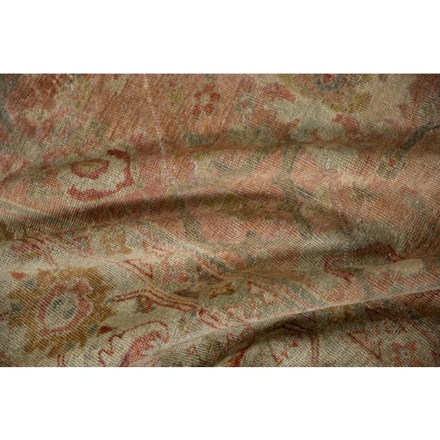 Persian Vintage Distressed Mahal Carpet - 6'6" X 9'11" For Sale - Image 3 of 12