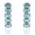 52.42 Ct Certified Natural Blue Topaz Tennis Necklace & Drop Earrings Set, 3 Pieces For Sale - Image 9 of 17