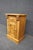 Late 19th Century Antique Scandinavian Pine One Drawer Cabinet Nightstand For Sale - Image 5 of 12