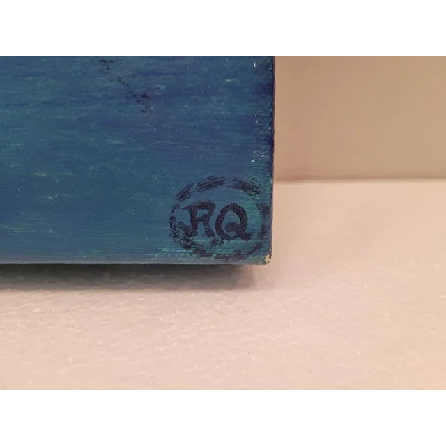 Rodríguez Quesada, Feathers, Oil Paintings on Canvas, Set of 2 For Sale - Image 5 of 11