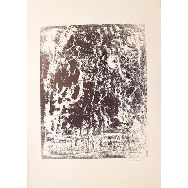 Untitled - Original Lithograph by Vasco Bendini - 1961 1961 For Sale