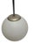 Metal Art Deco Communist Pendant Lamp, Poland, 1960s For Sale - Image 7 of 15