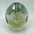 1990s Robert Eickholt Egg Paperweight 3-Sided Opalescent Glows 4.5” Vintage Signed For Sale In Philadelphia - Image 6 of 18