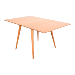 Paul McCobb Planner Group Solid Maple Drop Leaf Dining Table, 1950s