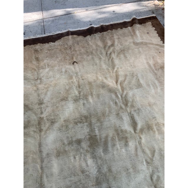 Chinese 1900s, Handmade Antique Peking Chinese Rug 7.9' X 9.5' For Sale - Image 3 of 7