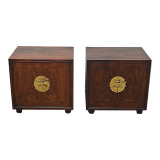 Late 20th Century Henredon Nightstands - a Pair For Sale