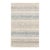 Dash & Albert by Annie Selke Moonshine Woven Cotton/Viscose Rug, 7' 6" x 9' 6" For Sale