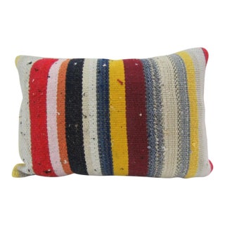 Handmade Turkish Kilim Pillow Cover For Sale