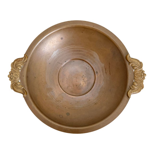 Carl Sorensen Bronze Art Deco Centerpiece Bowl For Sale