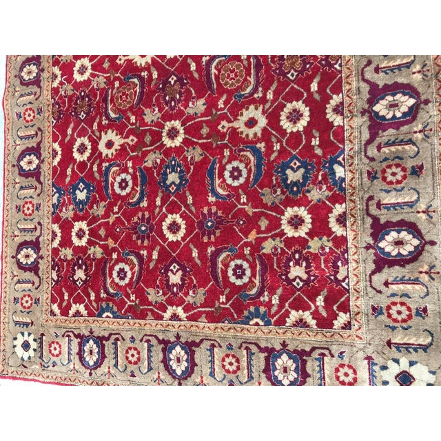 Textile Vintage Karabagh Rug, 1980s For Sale - Image 7 of 17