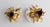 1950s Vintage Italian Gilt Tole & Crystals Candlesticks - A Pair For Sale - Image 5 of 9