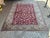 Very beautiful large vintage najafAbad rug with beautiful design and nice colours, entirely hand knotted with wool velvet...