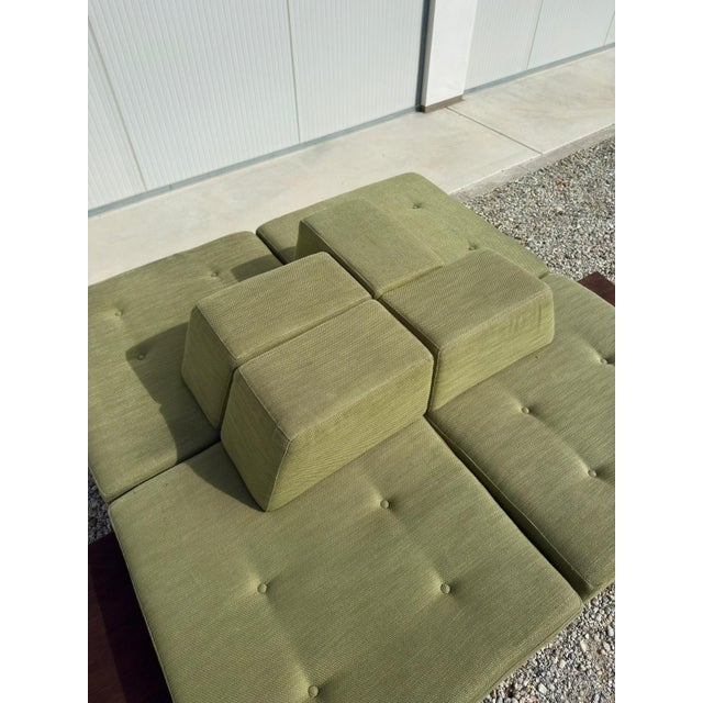 1970s Vintage Italian Modular Living Room Sofa, 1970s, Set of 4 For Sale - Image 5 of 9