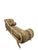 Vintage Henredon Style Hollywood Regency Chaise Lounge For Sale In Chicago - Image 6 of 11