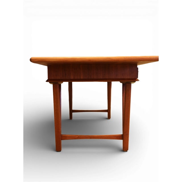 Coffee Table in Teak with Drawers and Magazine Rack by EW Bach, 1960s For Sale - Image 12 of 18