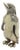 Vintage Italian Handmade Genuine Silver Penguin Figurine, 1950s For Sale