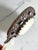 Late 19th Century Heavy Antique 19th Century Chinese Carved Jade-Mounted and Bejeweled & Repoussé Silver Tone Metal Back Hand Mirror 7.3"x4" For Sale - Image 5 of 13