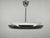 Vintage Bauhaus UFO Chrome and Glass Pendant Light, Czechoslovakia, 1930s For Sale - Image 13 of 14