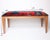 Ths is beautiful Decorative Bench & stool covered with antique Caucasion Azerbeijan rug. it is constructed from hornbeam...