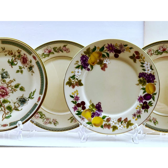 Late 20th Century Lenox Vintage Salad Plates, Made in the u.s.a. - Set of 6 For Sale - Image 5 of 12