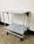 Mid-Century Metal Serving Bar Cart For Sale - Image 4 of 9