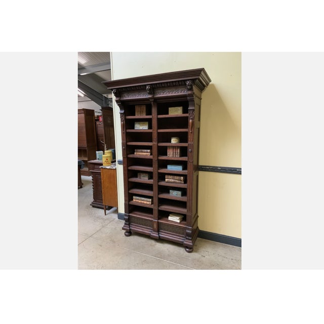 Antique Archive Cabinet, 1880 For Sale - Image 6 of 11