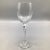 Two wine glasses by Gorham Crytsal, Jolie pattern.