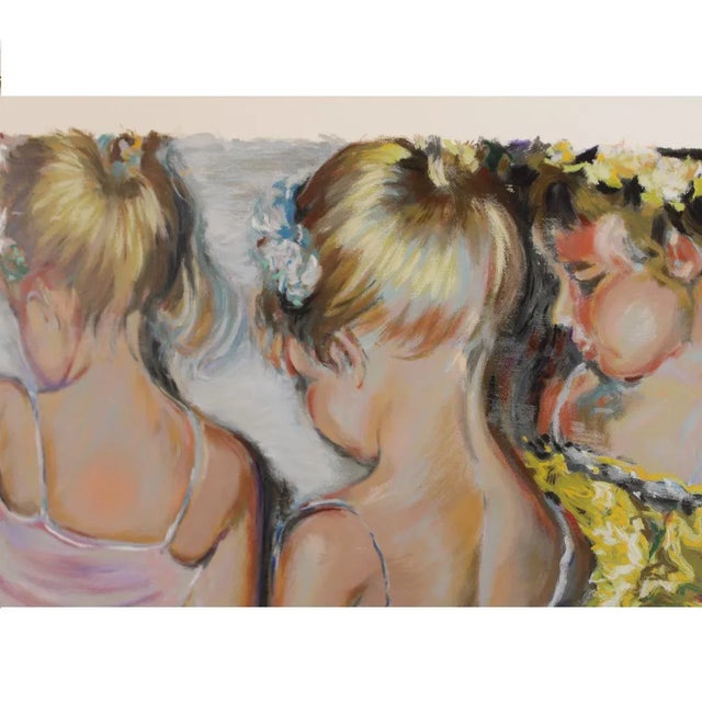 American Rita Asfour "Tie My Shoe" Limited Edition Collectable Print For Sale - Image 3 of 5