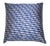 Textile Blue Silk Ikat Pillow For Sale - Image 7 of 7