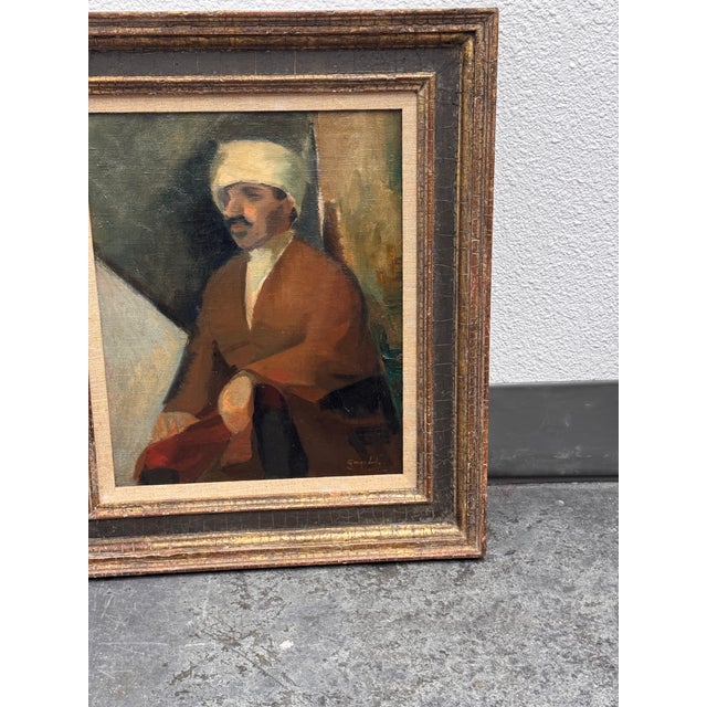 George Luks Original Oil Painting, Signed For Sale - Image 10 of 12