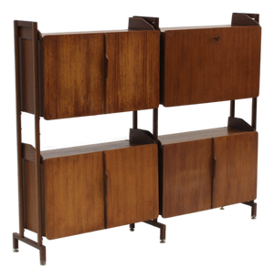 Vintage Italian Bookcase, 1970s