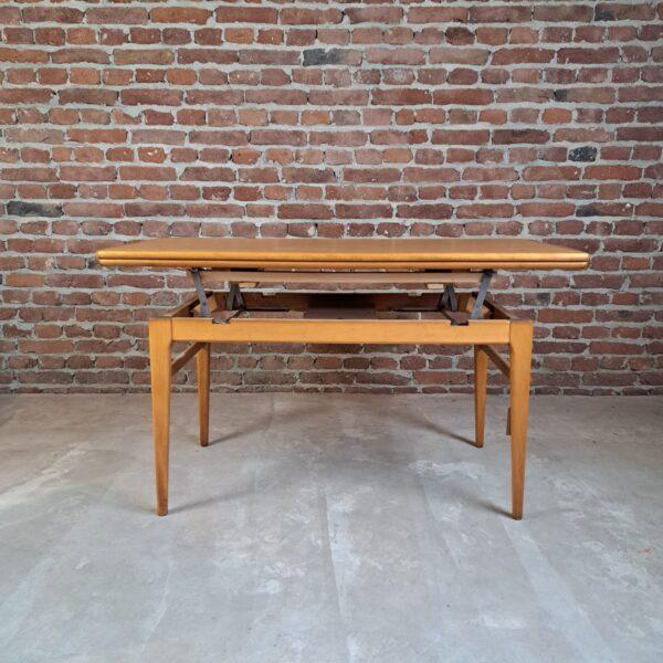 Vintage Danish Teak Coffee Table, 1960 For Sale - Image 4 of 10