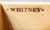 Whitney Furniture Solid Hard Rock Maple Early American 32" Secretary Desk 7493 For Sale - Image 12 of 18