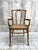 1920s French Individual Bentwood Bistro Chair Carver with Cane Seat, 1920s For Sale - Image 5 of 9