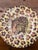 Vintage I. Godinger 1855 Email De Limoges Leopard Safari Cabinet Plate by Fiorilli For Sale - Image 9 of 12