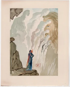 Salvador Dali, Ecstatic Visions, 1964, Original Woodcut