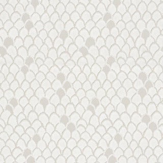 Schumacher Esther Velvet Fabric in Opal For Sale