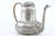 Round Silver Kettle with Reliefs, Monogram Card and Coated Handle For Sale - Image 3 of 8